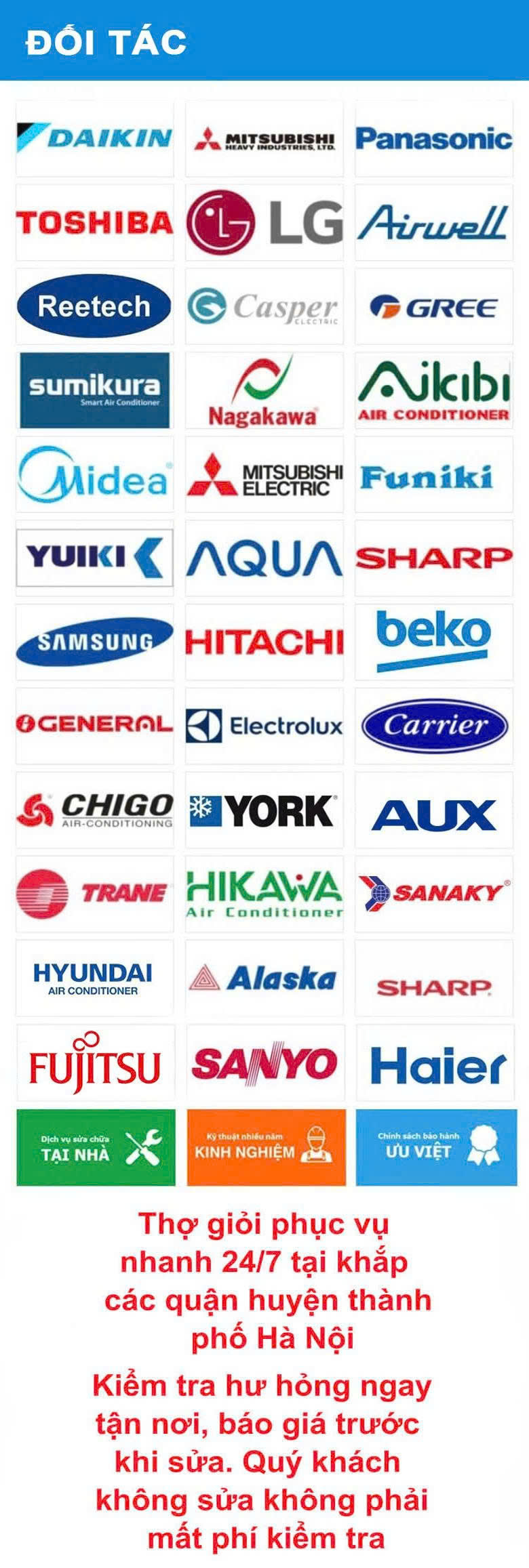 Chuyên thu mua điều hòa cũ hỏng tại Hà Nội và các tỉnh thành miền Bắc