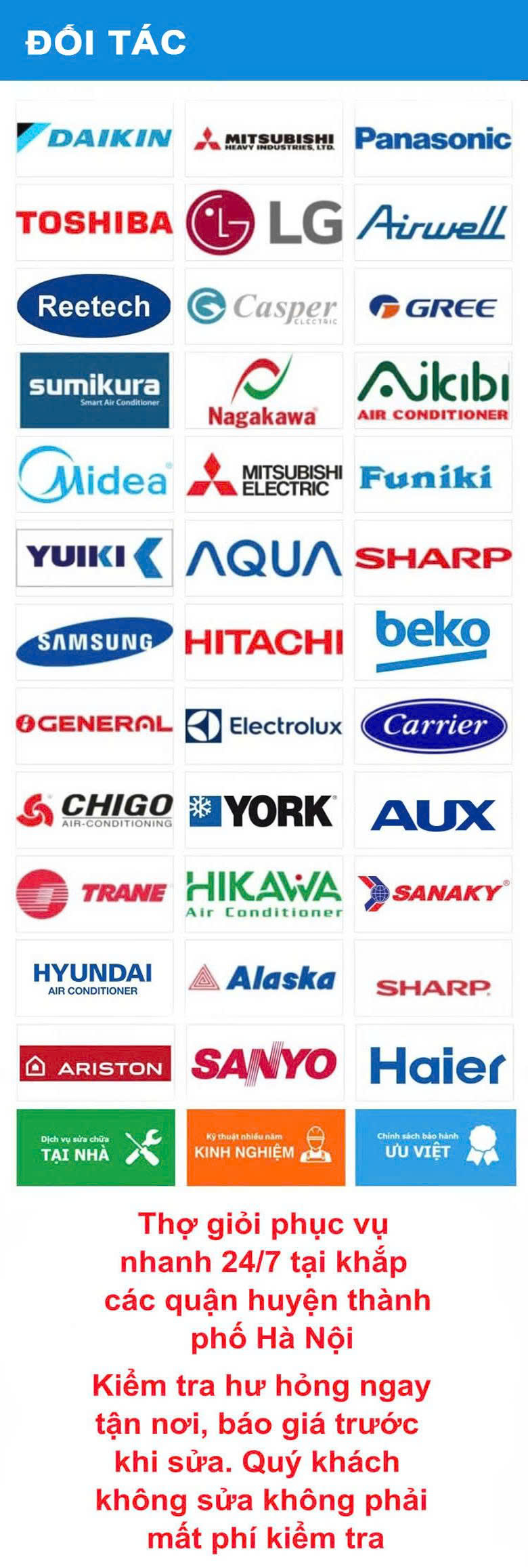 Chuyên thu mua điều hòa cũ hỏng tại Hà Nội và các tỉnh thành miền Bắc