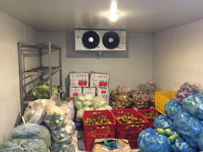 Lắp kho lạnh bảo quản rau củ quả